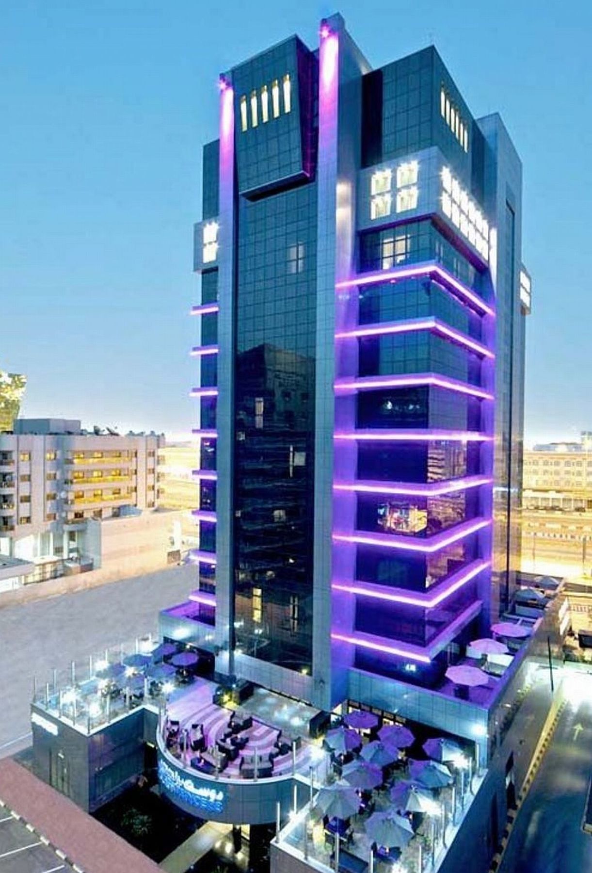 Halo Hotel Dubai Exteriör bild