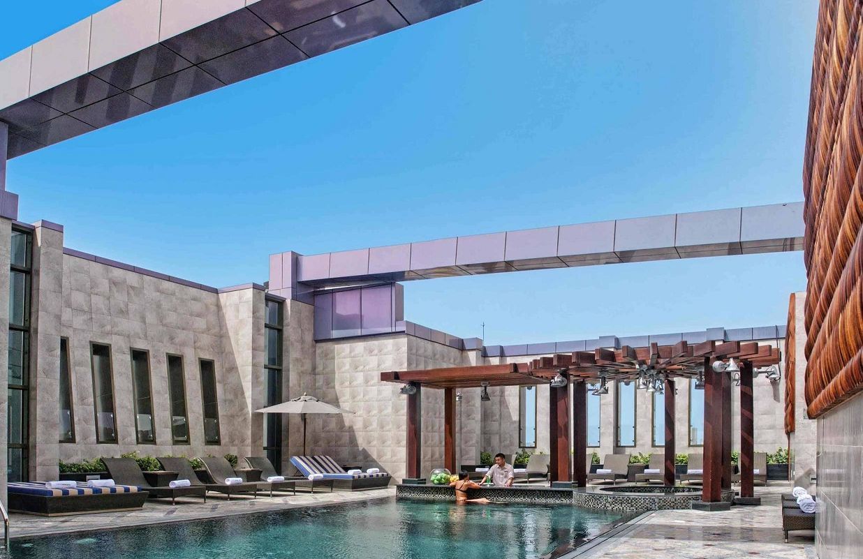 Halo Hotel Dubai Exteriör bild